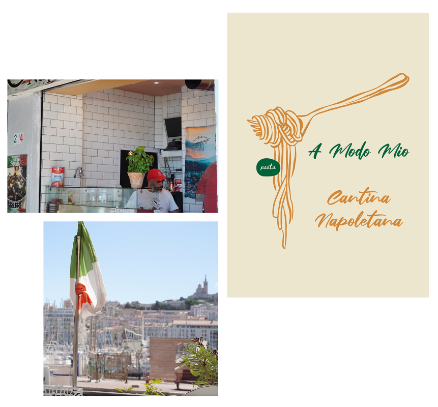 restaurant italien Marseille - restaurant vieux port marseille -  A Modo Mio - - bien manger Marseille