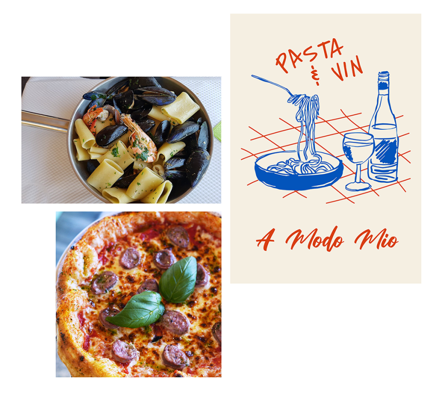 restaurant italien Marseille - restaurant vieux port marseille -  A Modo Mio - - Meilleur restaurant marseille